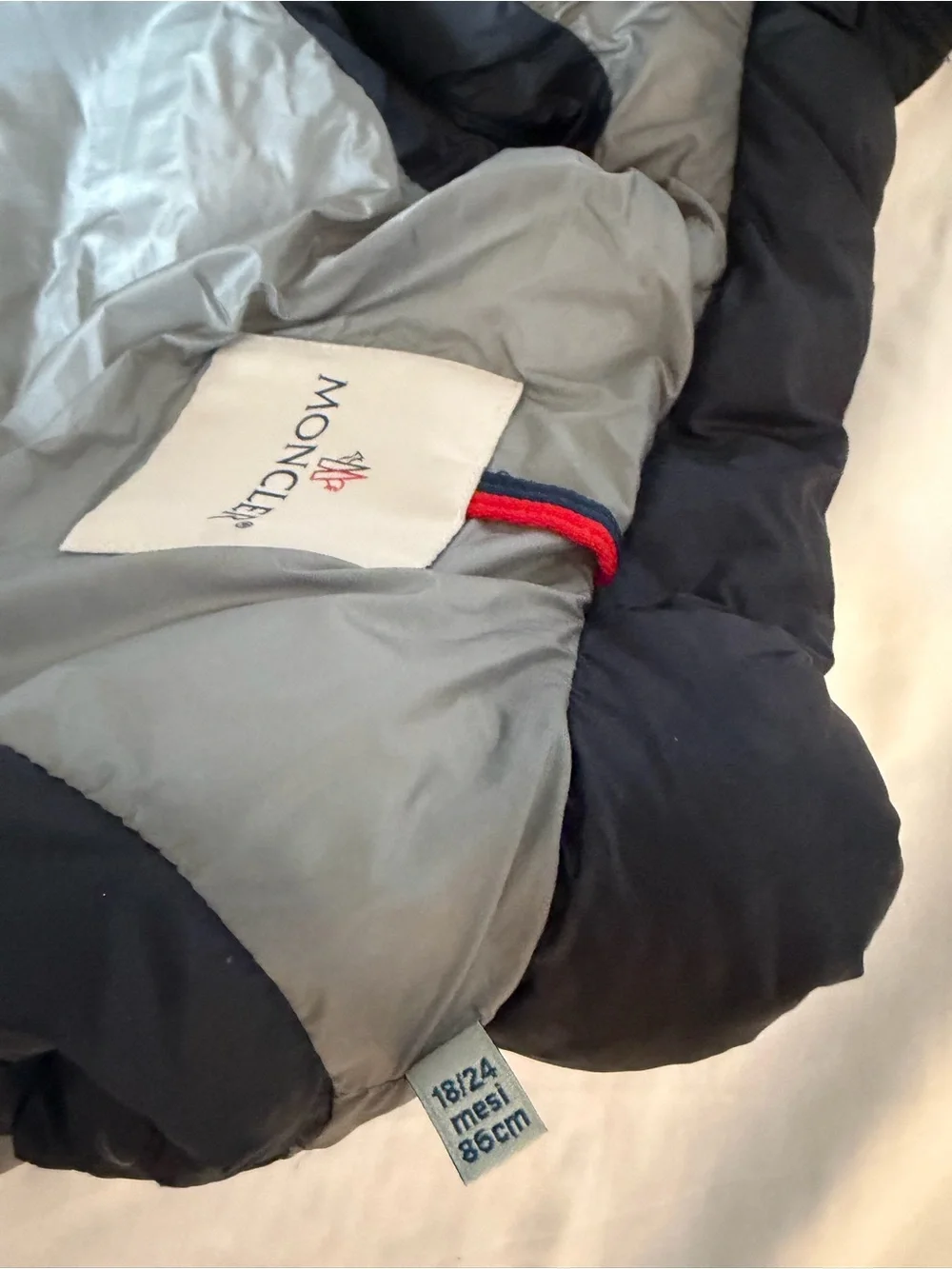 Moncler textured quilted